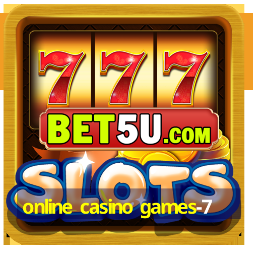 online casino games